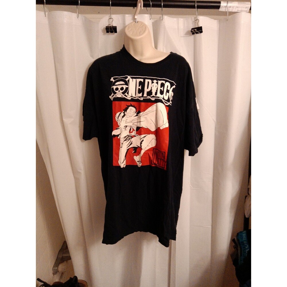 One Piece Anime T-Shirt Luffy Graphic Tee 2X